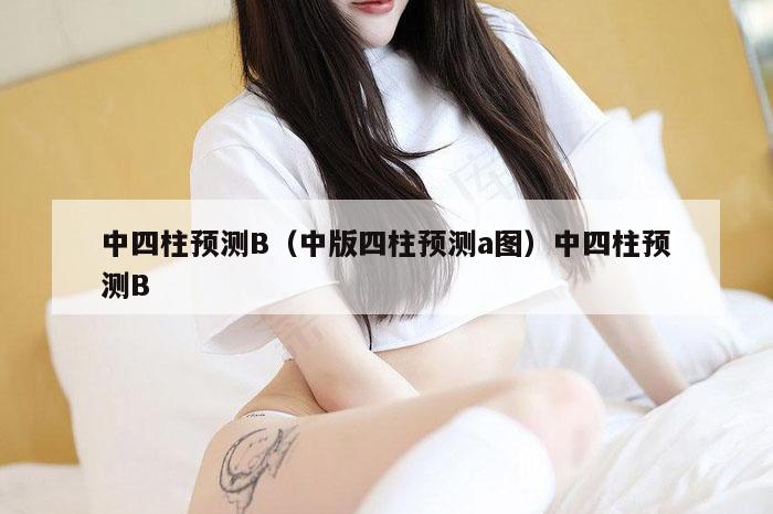 中四柱预测B（中版四柱预测a图）中四柱预测B